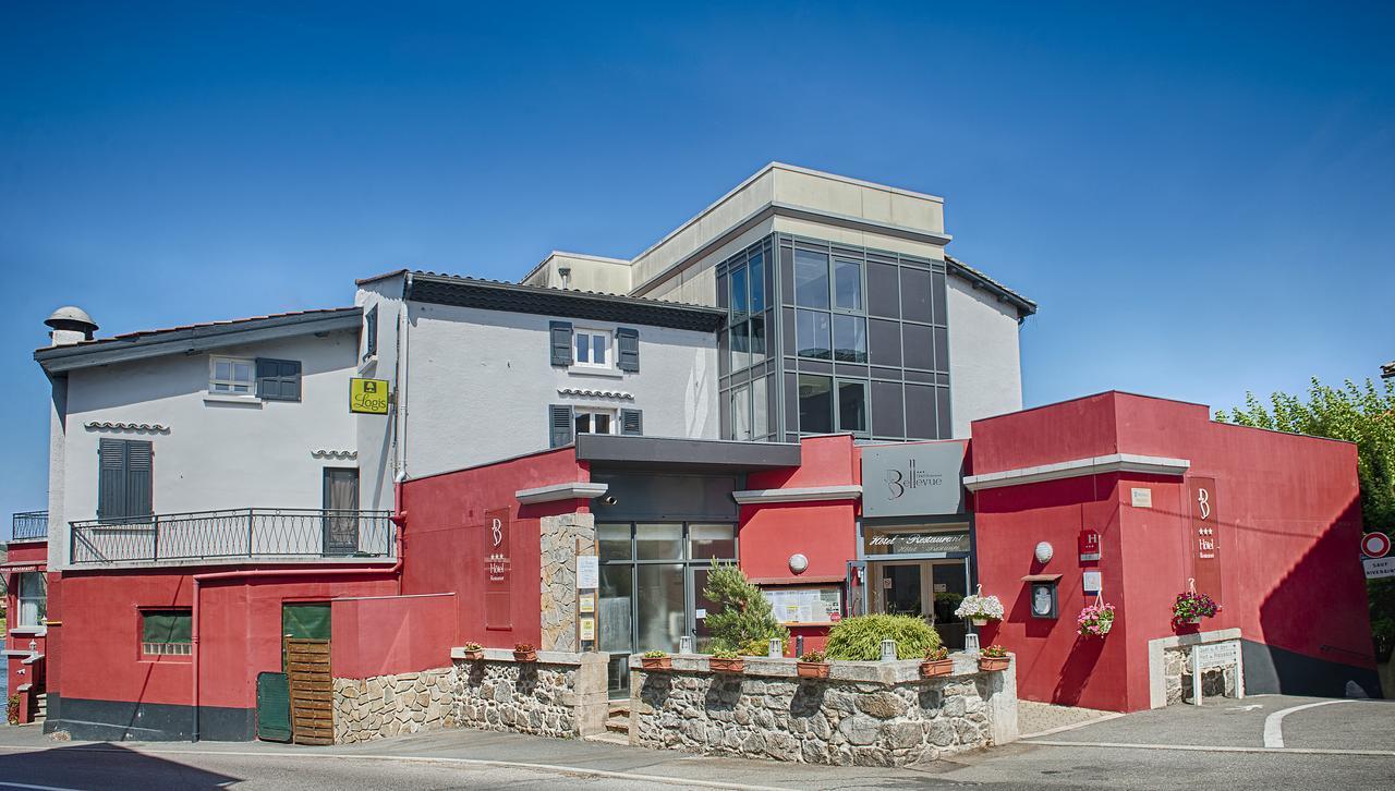 Les Roches-de-Condrieu Hotel Le Bellevue מראה חיצוני תמונה